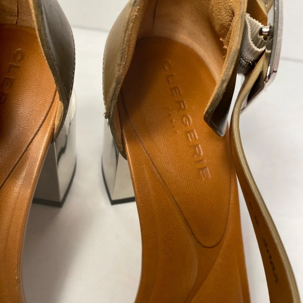 Robert clergerie abstract block heel sandals 36.5 - Picture 8 of 13